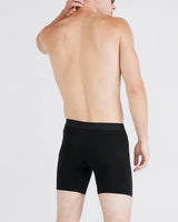 VIBE XTRA SOFT COMFORT BOXER BRIEF FLY BLACK