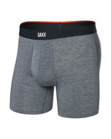 VIBE XTRA SOFT COMFORT BOXER BRIEF FLY DARK GREY HEATHER