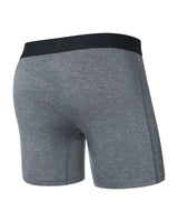 VIBE XTRA SOFT COMFORT BOXER BRIEF FLY DARK GREY HEATHER