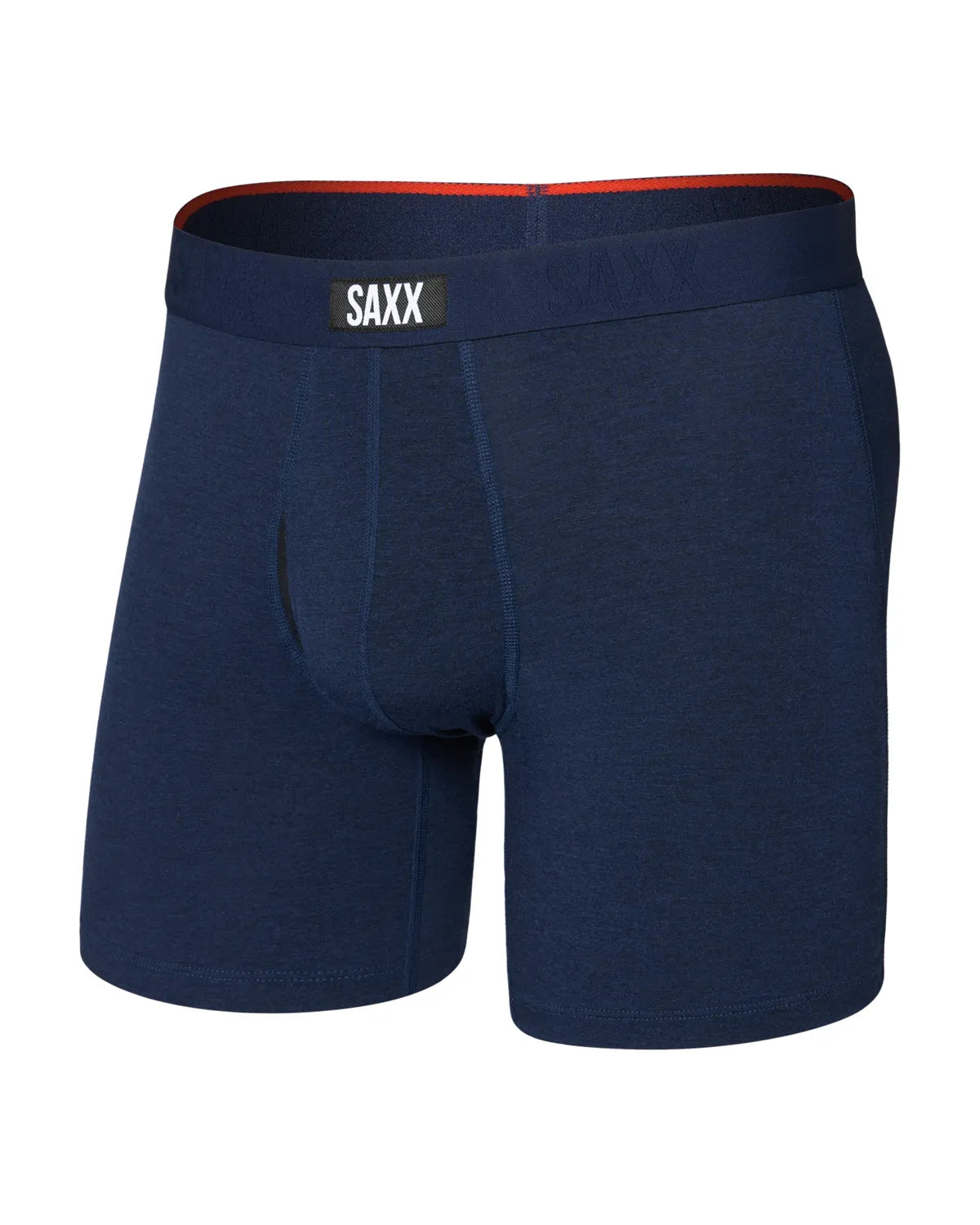 VIBE XTRA SOFT COMFORT BOXER BRIEF FLY DARK NAVY HEATHER