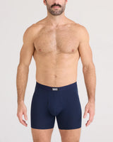 VIBE XTRA SOFT COMFORT BOXER BRIEF FLY DARK NAVY HEATHER