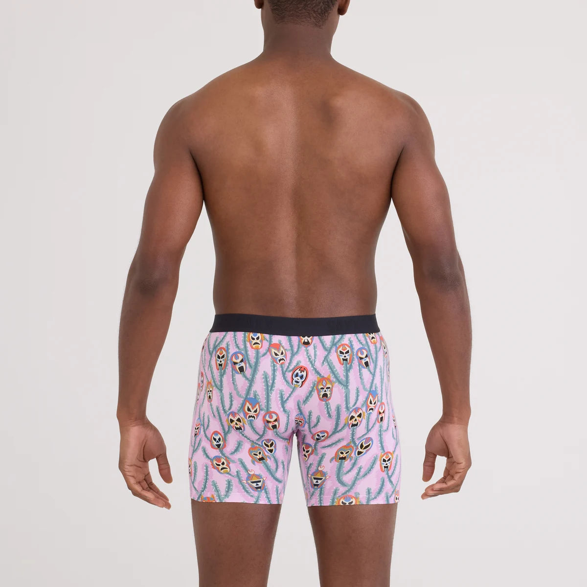 VIBE XTRA SOFT COMFORT BOXER BRIEF FLY LUCHO LIBRE-ORCHID