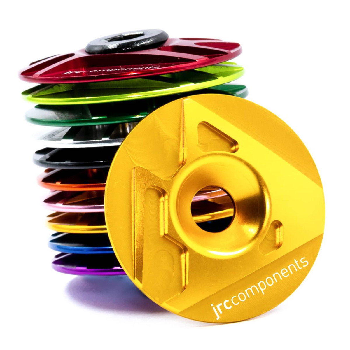 Ahead Stem Top Cap | Aluminium | JRC Logo