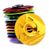 Ahead Stem Top Cap | Aluminium | JRC Logo