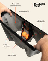 KINETIC LIGHT-COMPRESSION MESH BOXER BRIEF NAVY DAWN